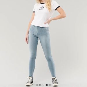 Womens high waisted skinny jeans